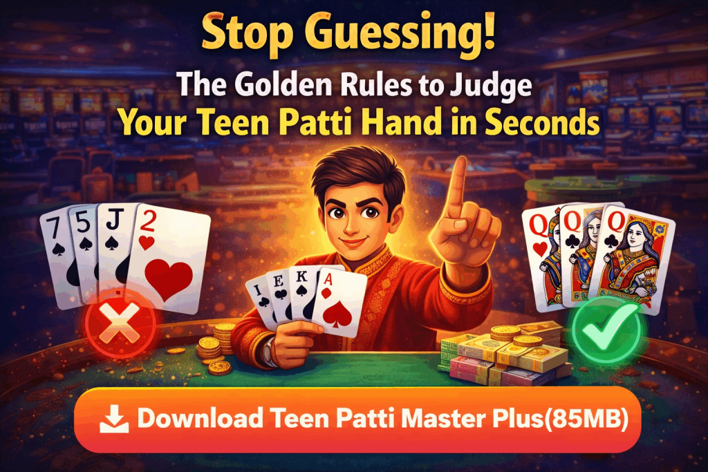 Stop Guessing! The Golden Rules to Judge Your Teen Patti Hand in Seconds
